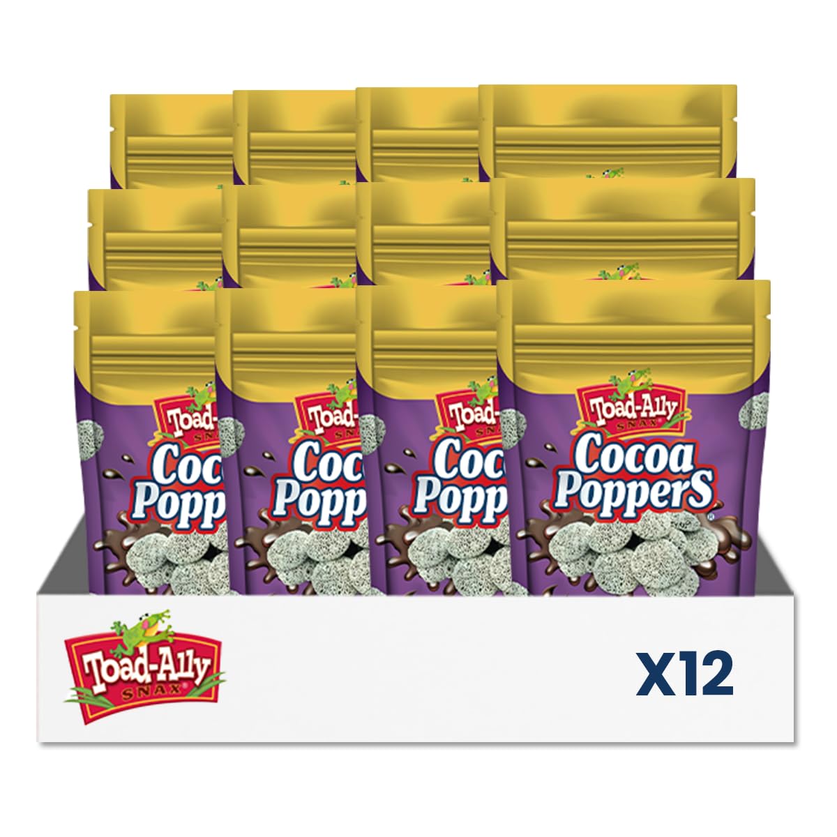 Cocoa Poppers™ Dark And White Chocolate Cocoa Drops