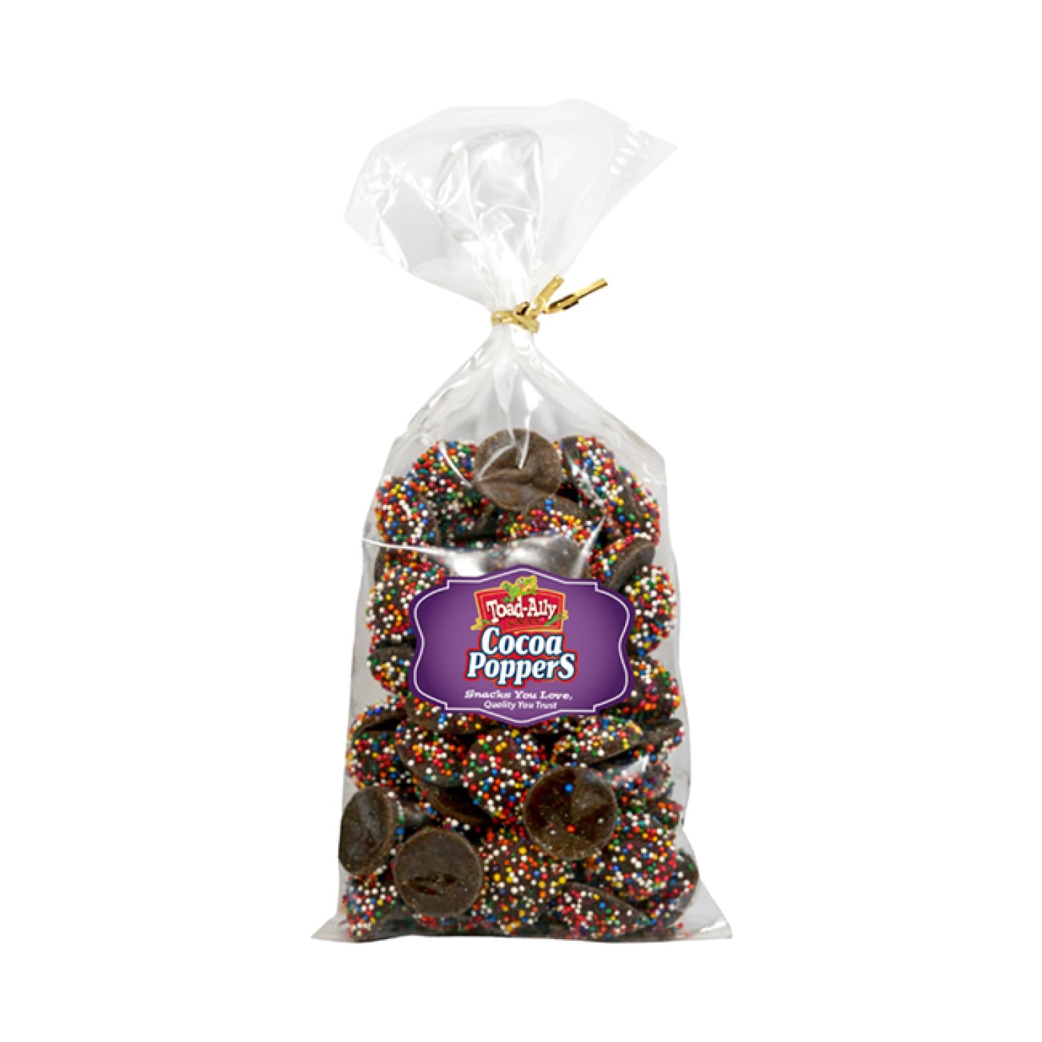 Cocoa Poppers™ Milk Chocolate Rainbow Cocoa Drops
