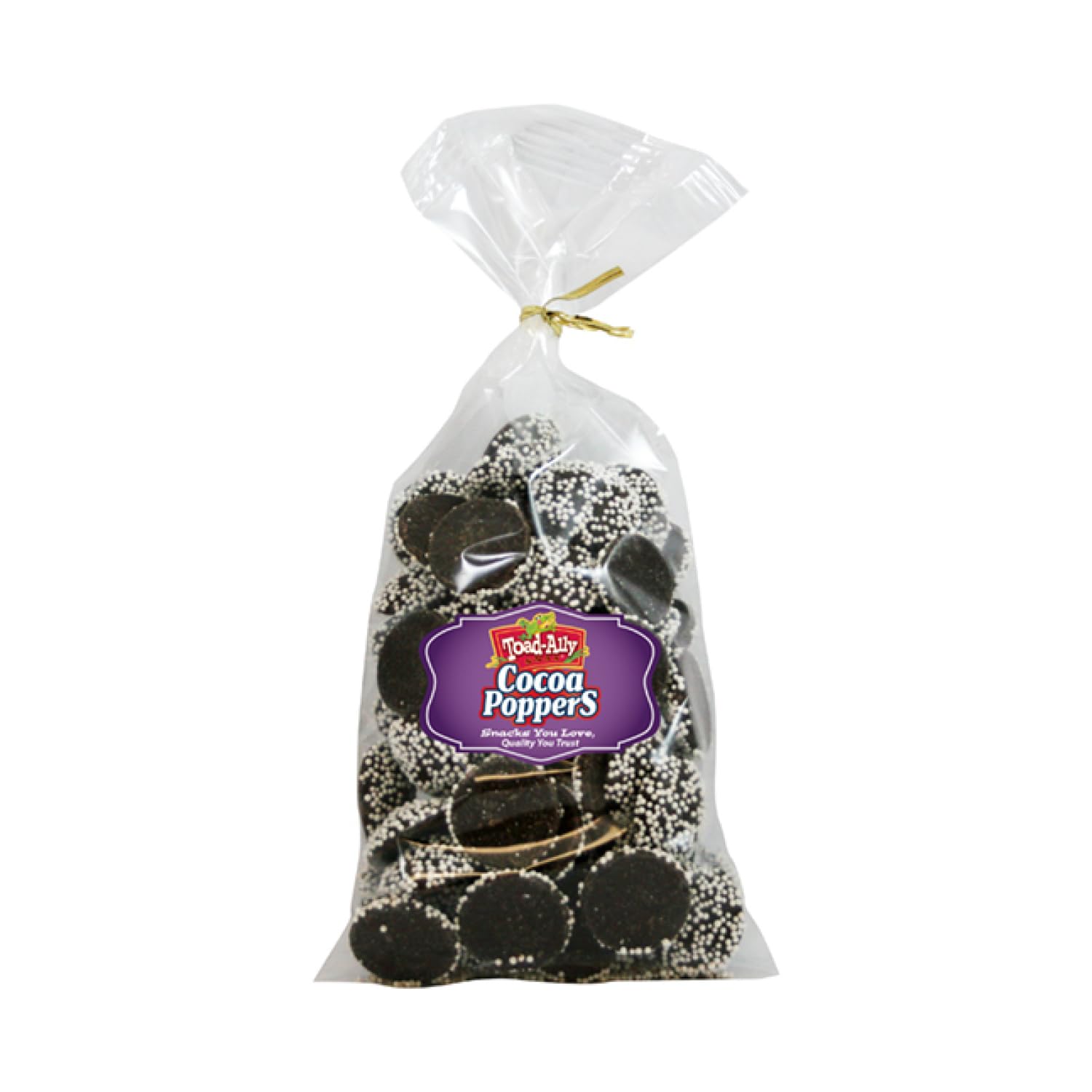 Cocoa Poppers™ Dark And White Chocolate Cocoa Drops