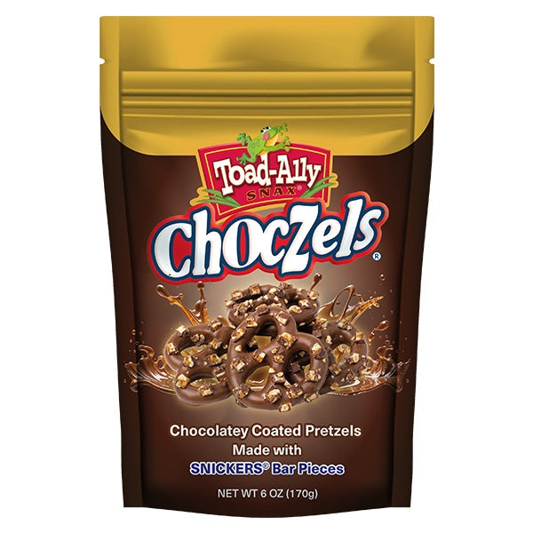 Choczels® Made with SNICKERS® Bar Pieces