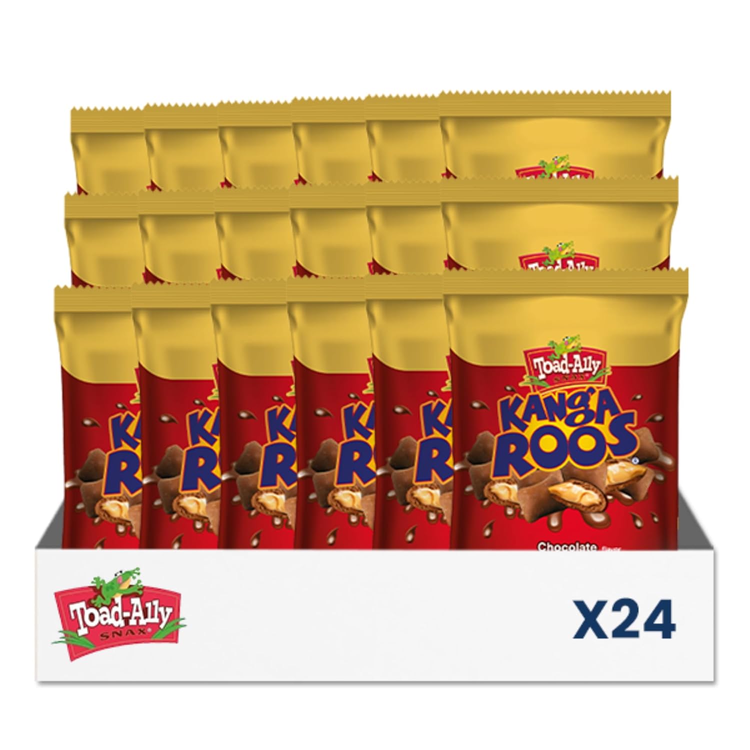 Kanga Roos® - Chocolate Dip Peanut Butter-Filled Pretzels