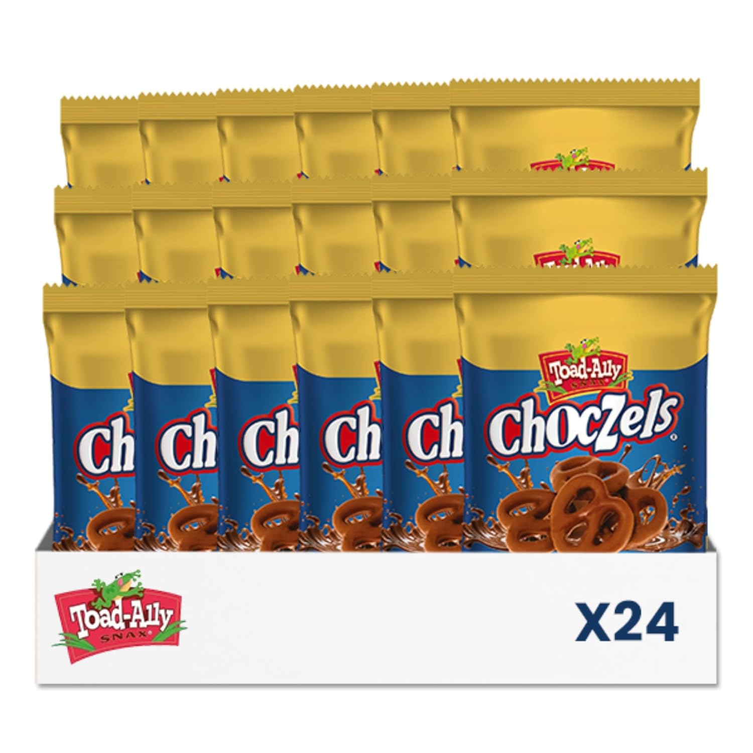 Choczels® Milk Chocolate Coated Pretzels