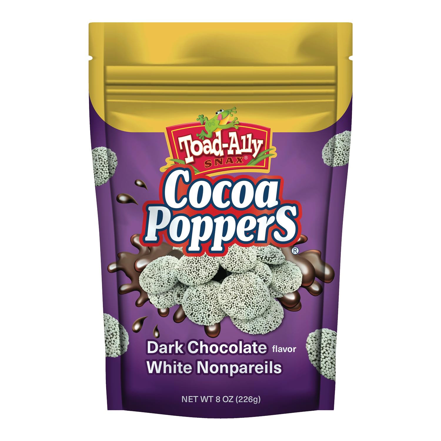 Cocoa Poppers™ Dark And White Chocolate Cocoa Drops